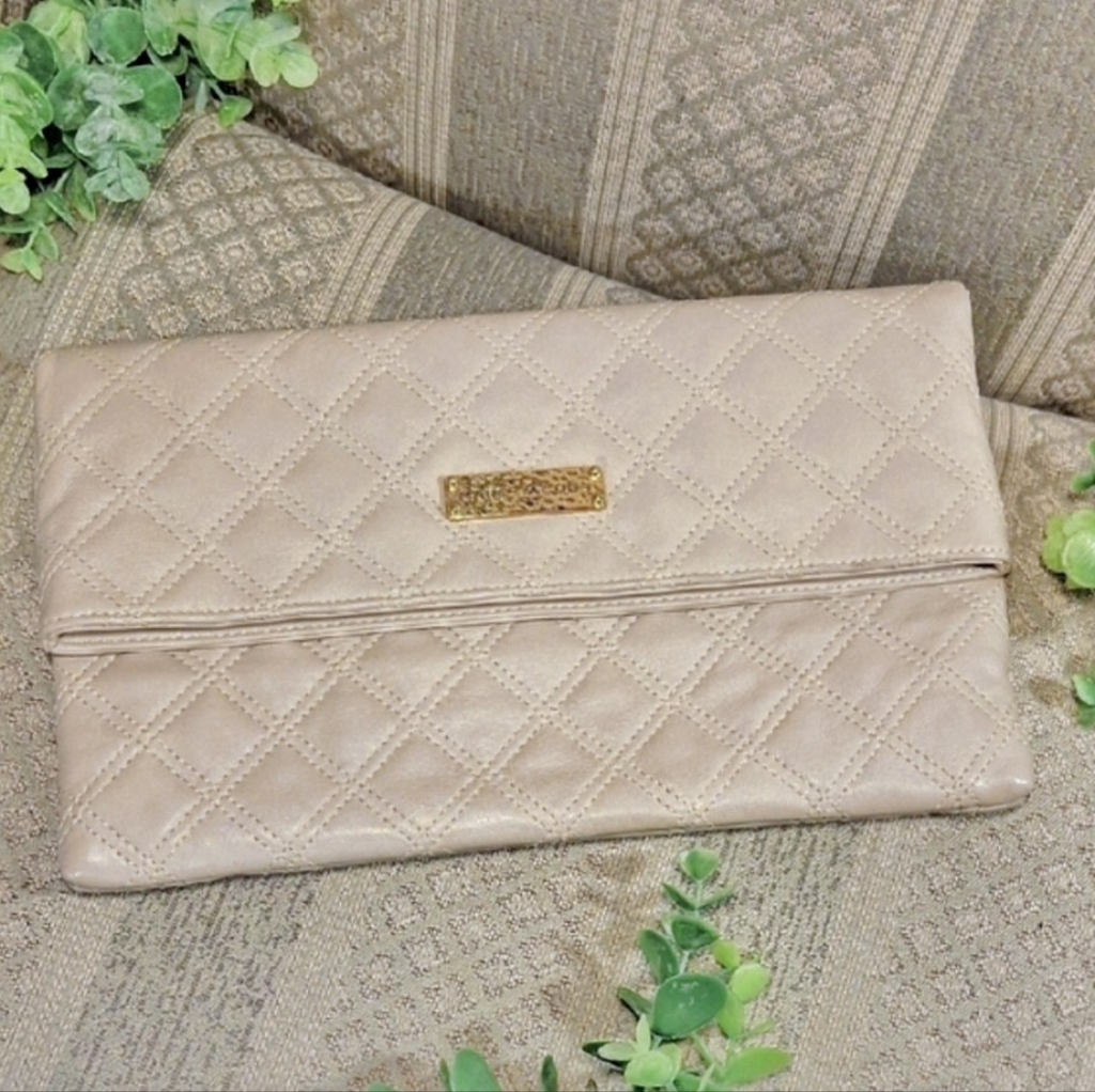 Marc Jacobs Quilted Foldover Clutch